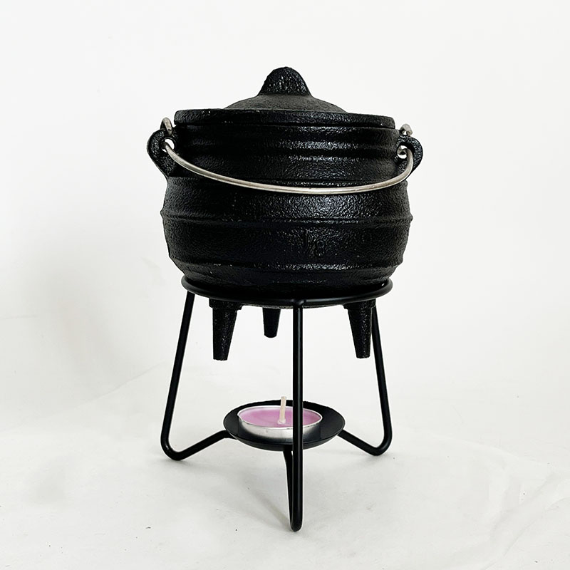 Cast Iron Corn - Chaudron en fonte avec support en