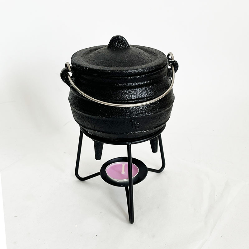 Chaudron en fonte avec support - Cast Iron Corn avis et prix